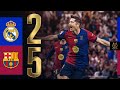 REAL MADRID 2 vs 5 FC BARCELONA  SPANISH SUPER CUP FINAL  EL CLSICO