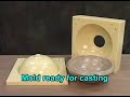 Concrete Casting: How to Make a Concrete Sink Mold