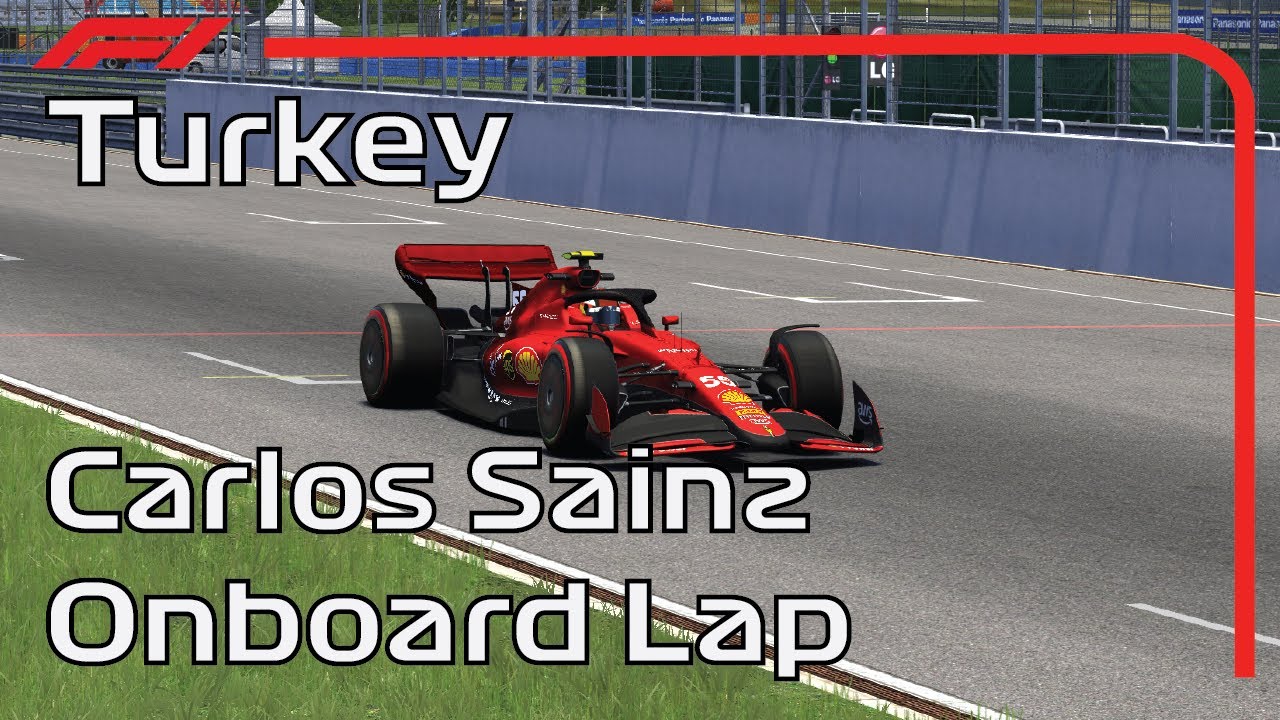 watch onboard lap with carlos sainz at istanbul park turkey assetto corsa
