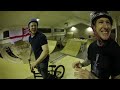 Recovery guy learning backflip with Mark Webb