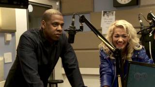 Jay-Z Introduces Rita Ora At Z100 In New York