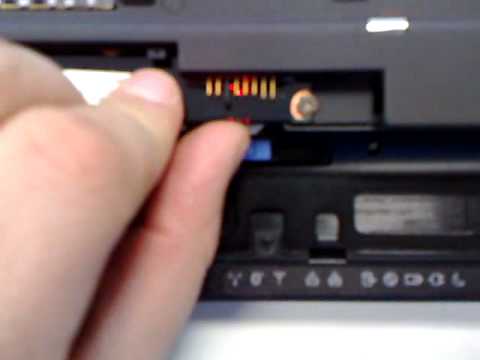 SIM Slot @ Lenovo ThinkPad T500