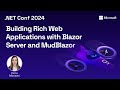 Building Rich Web Applications with Blazor Server and MudBlazor
