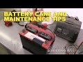 Underhåll och kontroll av batteri