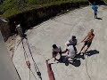 Sailing Trimaran haul-out at Holiday Oceanview Marina on Samal Island, Philippines