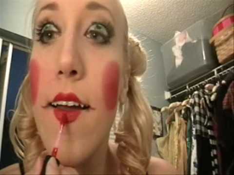 halloween makeup tutorial. Creepy Doll Halloween Makeup