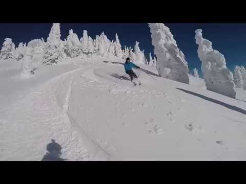Powder Skiing In Canada