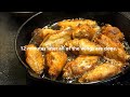 Honey Mustard Glazed Chicken Wings