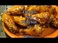 Honey Mustard Glazed Chicken Wings