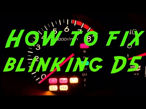 How to fix your Acura D5 blinking light DIY, for under $2