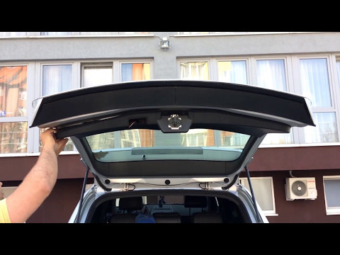 Снятие декоративной панели задней двери - Removing decarative door panel BMW X3 E83