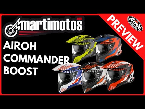 Video of AIROH COMMANDER BOOST