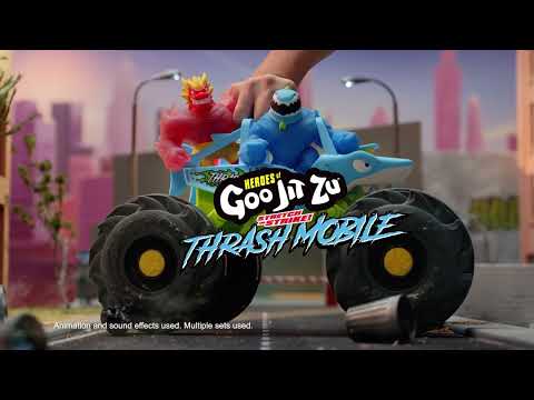 Heroes of Goo Jit Zu Stretch And Strike Thrash Mobile Vehicle