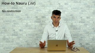How to register a domain name in Nauru (.nr) - Domgate YouTube Tutorial