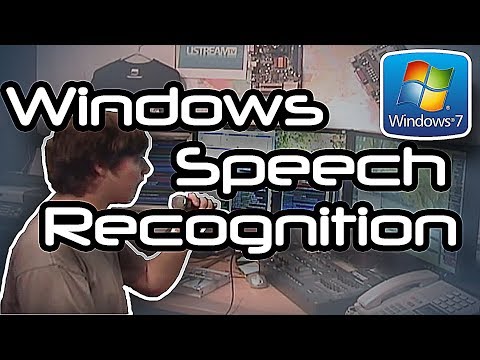 Windows 7 Speech Recognition