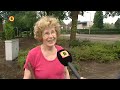 Noodweer in Brabant: drollen drijven door Deurne