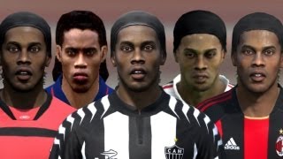 Ronaldinho from FIFA 04 to 13 | HD 1080p