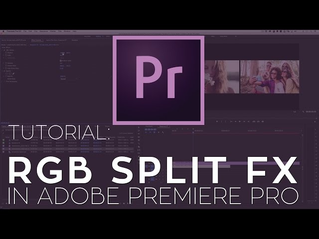 How to Create a RGB Split Effect in Adobe Premiere Pro