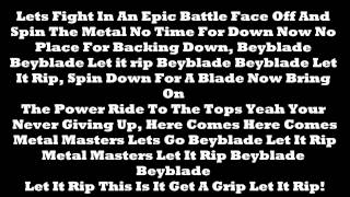 Beyblade Metal Masters Lyrics Little Bit Of Beywheelz Youtube