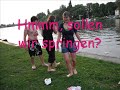 Jaja, immer die Leute die in den dreckigen Main springen...