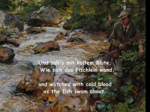 鳟魚（男中音）Schubert: "Die Forelle" (Fischer-Dieskau, Moore) - YouTube