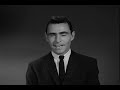 Rod Serling intro for The Twilight Zone's