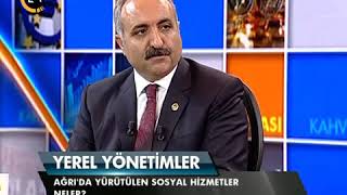 Ağrı Belediye Başkanı Hasan Arslan'ın Kanal 24'de "Kahve Molası' Programı Yayımı