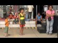 Roel Manlangit a street child singing a whitney houston song