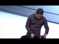 Microsoft Surface Keynote Drop on stage and skateboard October 1