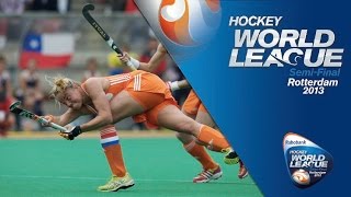 Netherlands vs Chile Women's Hockey World League Rotterdam Pool A [16/6/13]