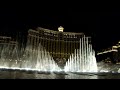 Fountains of Bellagio - 11:55pm - 3/17/13