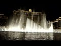 Fountains of Bellagio - 11:55pm - 3/17/13