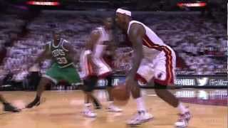 LeBron James Sick Performance 2012 ECF Game 7 vs Celtics - 31 Pts