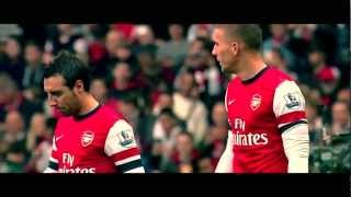 Arsenal - Stoke City 1-0 : résumé but de Lukas Podolski 2 Février 2013