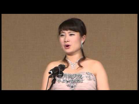 櫻花   (  演唱：佐佐木菜穗子 ) - YouTube
