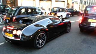 Bugatti veyron supersport with ferrari 458