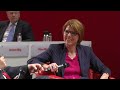 Der SPD-Parteikonvent, Teil 2: Gertrud und Peer Steinbrück im Gespräch mit Bettina Böttinger