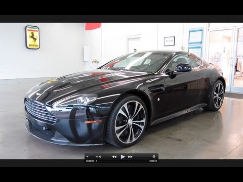 2011 Aston Martin V12 Vantage Carbon Black Edition Start Up Exhaust 