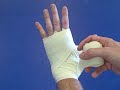 Hand wrapping Basics - How to wrap your hands for boxing, kickboxing, and Muay Thai with long wraps