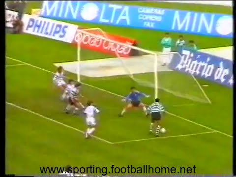 Sporting - 2 Famalicão - 0 de 1990/1991
