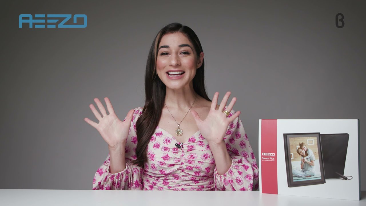 b8ta Unboxed featuring Aeezo Dream Plus Digital Photo Frame