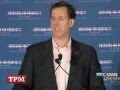 Santorum: Obama "A Snob" For Wanting Everyone To Go To College