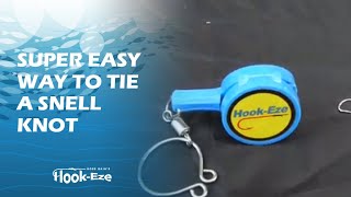 The Super Easy way to tie a Snell Knot using a Spade End Hook 