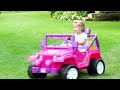 Fisher Price® Barbie Jammin' Jeep Wrangler Battery Powered Riding Toy - Product Review Video