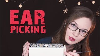 ASMR Ear Scraping w/Metal and Wood Earpick - Intense Ear Cleaning - Whisper, Soft Speaking