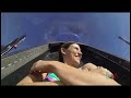 AquaDunk water slide extended look on the Disney Magic cruise ship