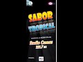 Jimbo E. Ganador de Master Chef Peru saluda a Sabor Tropical.