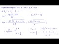 Equazioni di secondo grado (complete, spurie, pure, monomie)