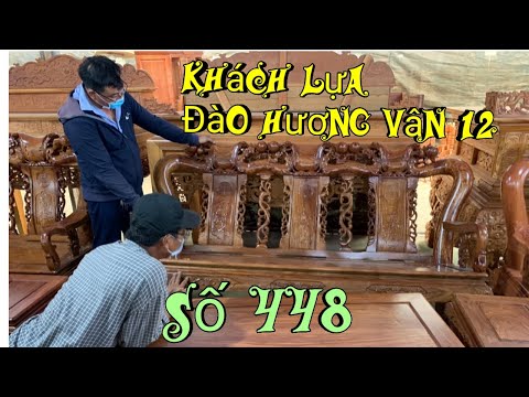 Đào Hương Vân cột 12 Đã Có Chủ |Đồ Gỗ Trâm Anh | số 448