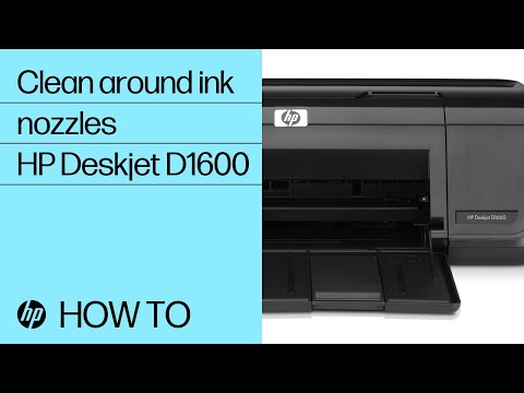 Cleaning the Area Around Ink Nozzles to Resolve Print Quality Issues - HP Deskjet D1600 Duration: 2:19. Total Views: 14,426 .